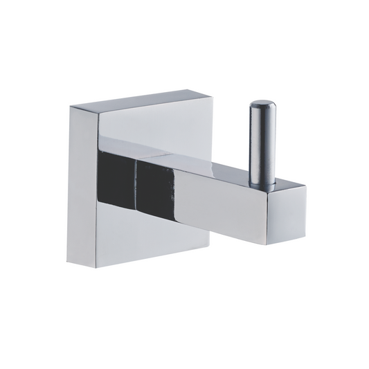 Estilo Chrome Lille Single Robe Hook - 63mm x 75mm x 55mm - Polished Chrome
