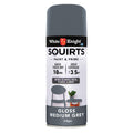 White Knight Squirts Medium Grey Gloss Spray Paint 310g Durable Finish