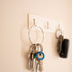 Taskmaster 63mm Key Ring 4 Pack - Weather Resistant Steel - Durable Key Organiser