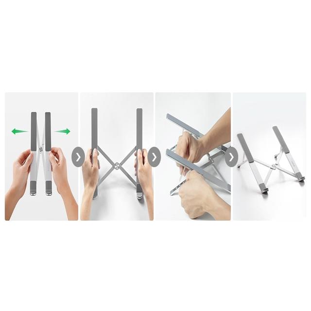 UGREEN 40289 Foldable Laptop Stand (Silver)