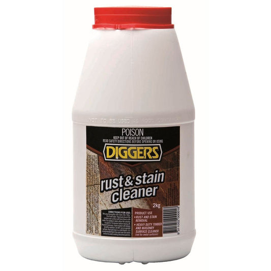 Diggers Rust and Stain Cleaner 2kg Oxalic Acid Heavy Duty Cleaner