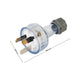 Deta 10A Clear Plug Top - Clear PVC - 3 Core - Flexible - Durable