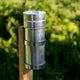 Garden Zen Rain Gauge - 130mm - Galvanised Steel - Professional Calibration