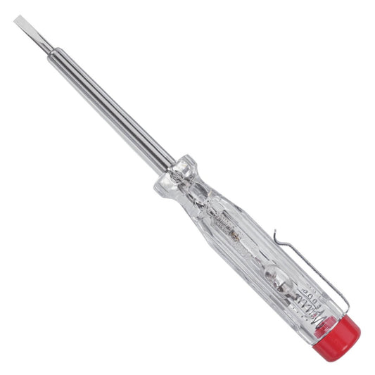 Wiha Voltage Tester 120-250V - Professional Screwdriver - Transparent Handle - Auzzistore