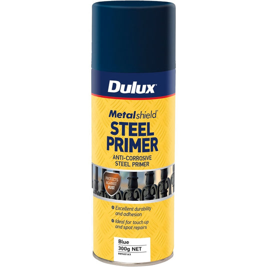 Dulux Metalshield Steel Primer Spray 300g Blue Anti-Corrosive – view 2 - Auzzistore