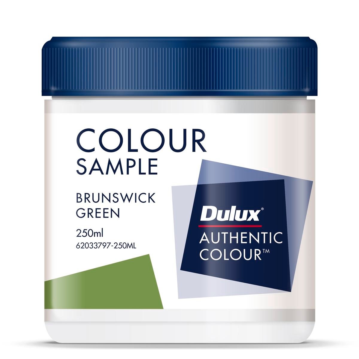 Dulux Brunswick Green Sample Pot 250ml Water Based Low Sheen Finish