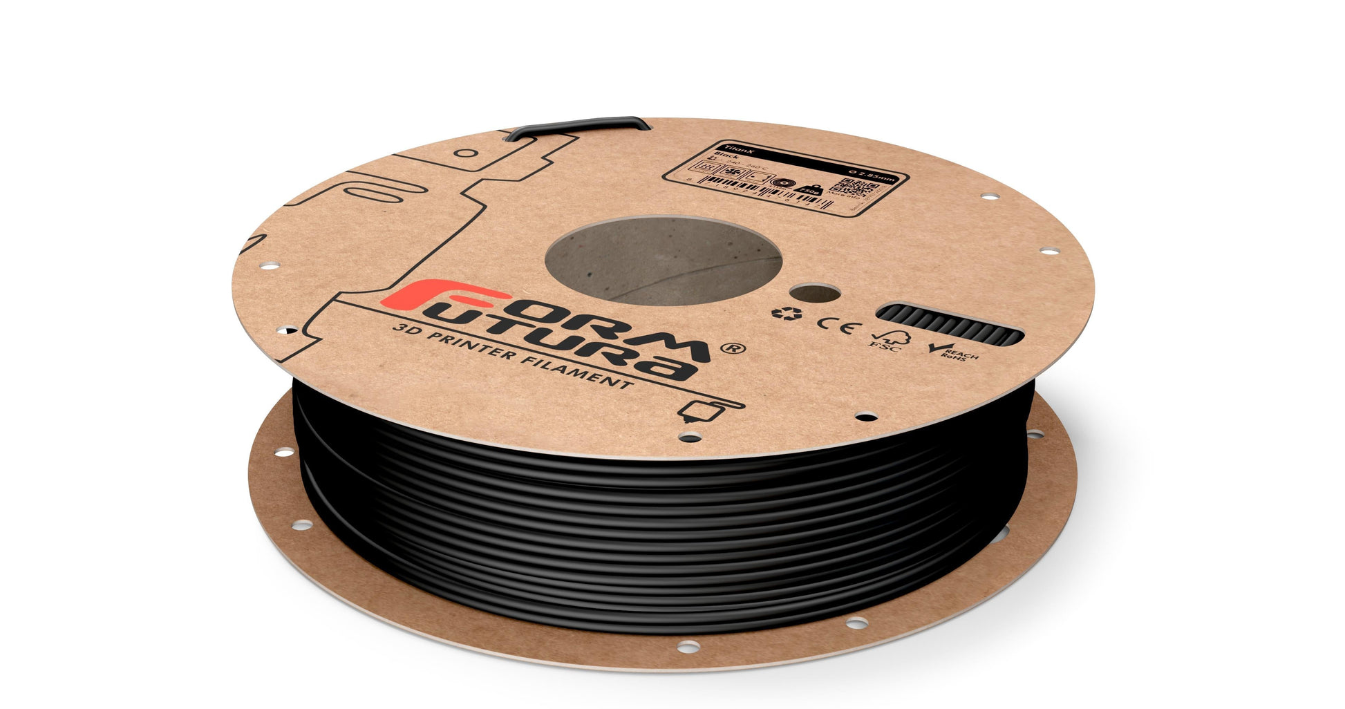 ABS Filament TitanX 2.85mm Black 750 gram 3D Printer Filament | Auzzi Store