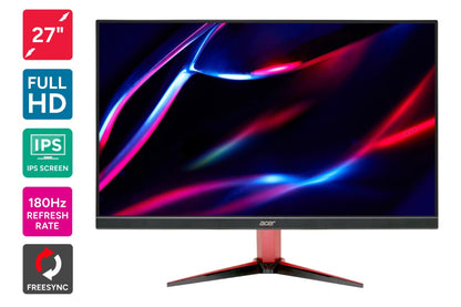 Acer 27" Nitro Full HD 180Hz FreeSync Gaming Monitor (KG272M3)