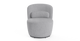 Brosa Ada Swivel Accent Chair (Gainsboro Grey)
