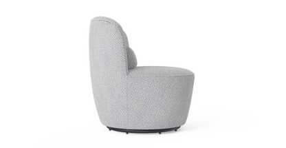 Brosa Ada Swivel Accent Chair (Gainsboro Grey)