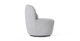 Brosa Ada Swivel Accent Chair (Gainsboro Grey)