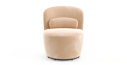 Brosa Ada Swivel Accent Chair (Almond Spice)