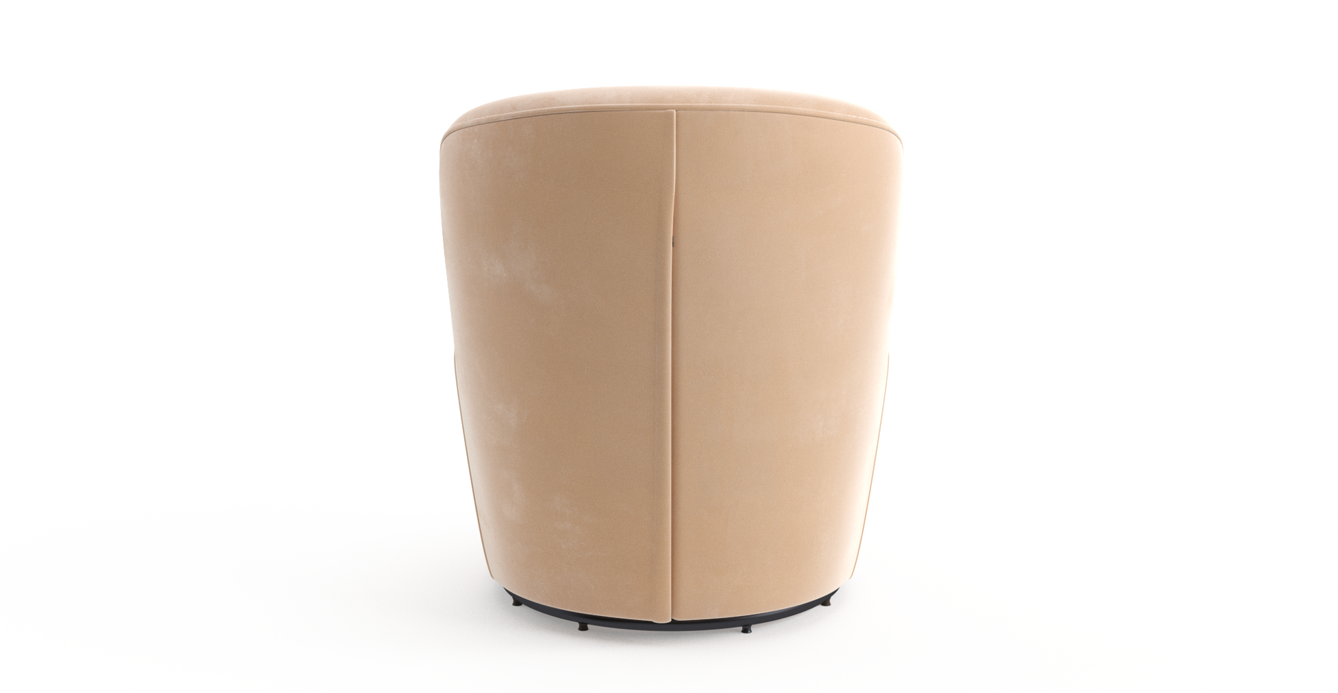 Brosa Ada Swivel Accent Chair (Almond Spice)