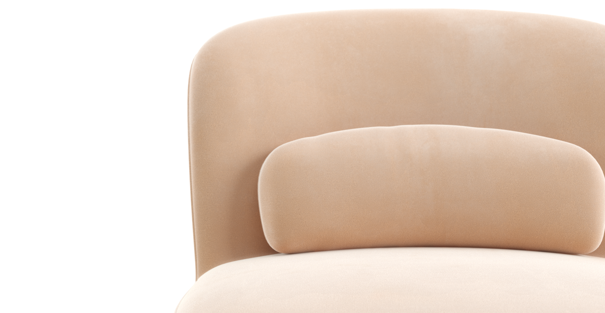 Brosa Ada Swivel Accent Chair (Almond Spice)