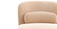 Brosa Ada Swivel Accent Chair (Almond Spice)