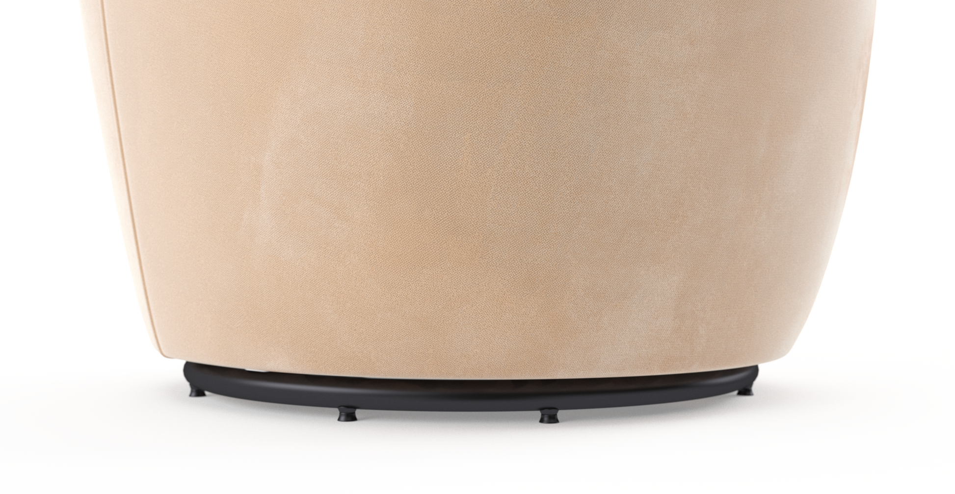 Brosa Ada Swivel Accent Chair (Almond Spice)