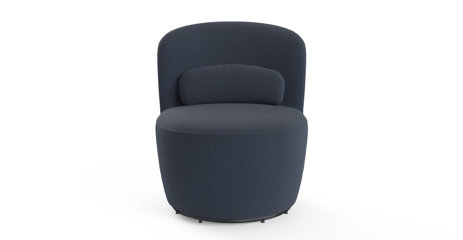 Brosa Ada Swivel Accent Chair (Polynesian Blue)