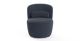 Brosa Ada Swivel Accent Chair (Polynesian Blue)