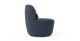 Brosa Ada Swivel Accent Chair (Polynesian Blue)