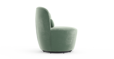 Brosa Ada Swivel Accent Chair Russian Sage