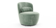 Brosa Ada Swivel Accent Chair (Russian Sage)