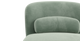 Brosa Ada Swivel Accent Chair (Russian Sage)