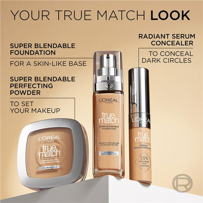 Loreal Paris True Match Liquid Foundation 6.5N