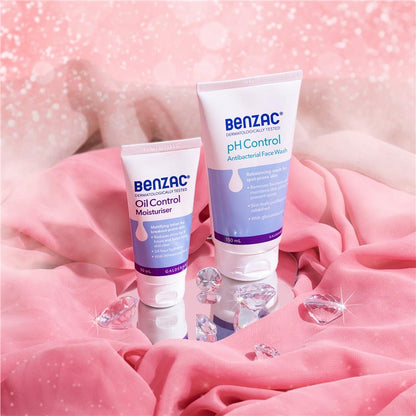 Benzac Oil Control Moisturiser 50ml - Shine Control for Breakout-Prone Skin