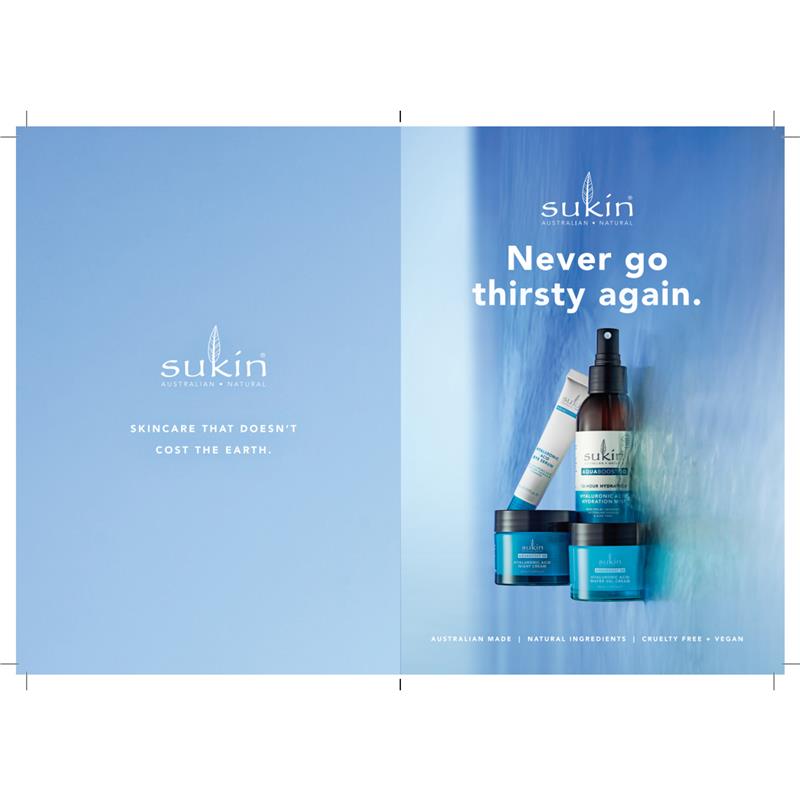Sukin Aquaboost 3D Hyaluronic Acid Hydration Mist 125ml - Ultimate Skin Hydrator