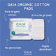 Gaia Natural Baby Organic Cotton Cleansing Pads - 40 Pack – view 9 - Auzzistore