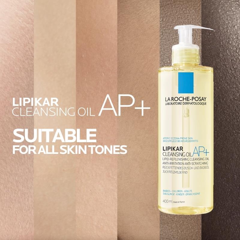 La Roche-Posay Lipikar Cleansing Oil 400ml - Nourishing Body Wash for Dry Skin-Auzzi Store