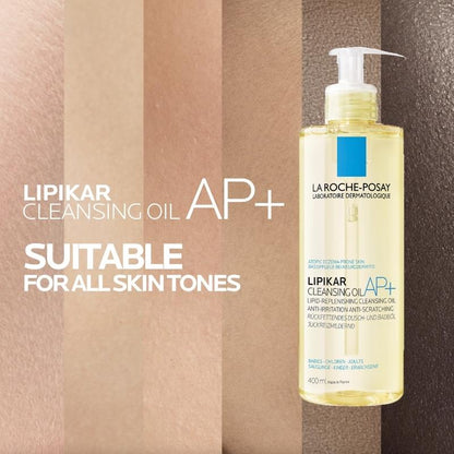 La Roche-Posay Lipikar Cleansing Oil 400ml - Nourishing Body Wash for Dry Skin-Auzzi Store