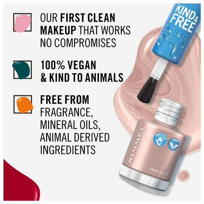 Rimmel Kind & Free Nail Polish 160 - Pearl Shimmer
