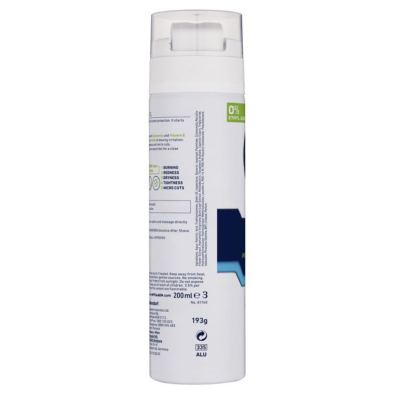 NIVEA MEN Sensitive Shaving Gel with Chamomile & Vitamin E 200ml