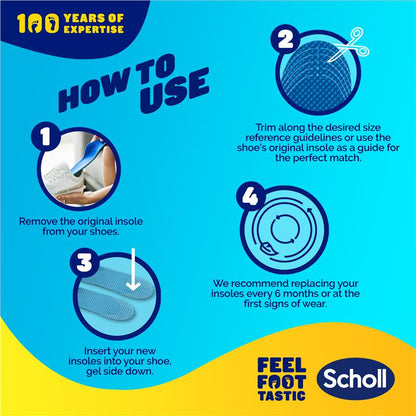 Scholl Gel Activ Insole Formal - Large