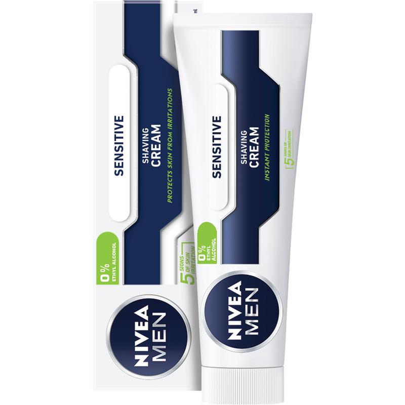 NIVEA MEN Sensitive Shaving Cream with Chamomile & Vitamin E 100ml