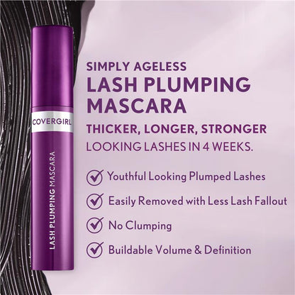 Covergirl Simply Ageless Lash Plumping Mascara 110 Soft Black 12ml