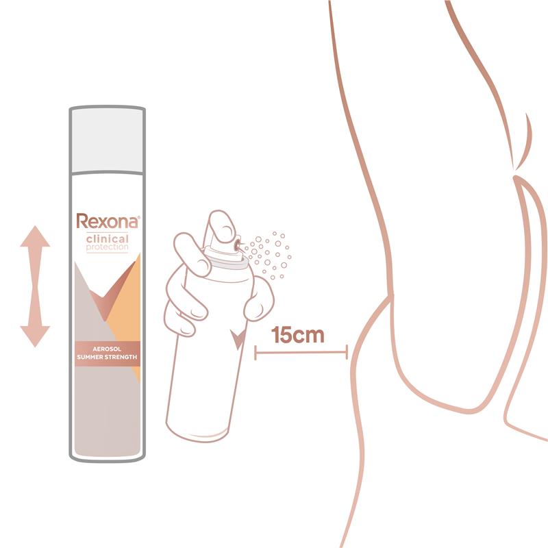 Rexona Women Clinical MotionSense Antiperspirant Spray 180ml
