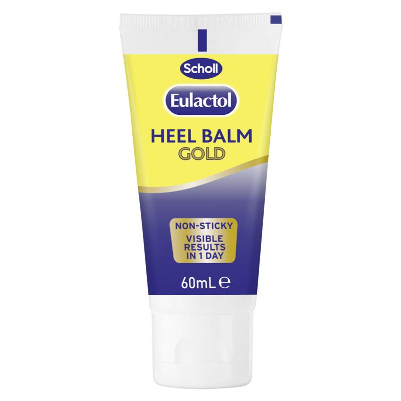 Scholl Eulactol Gold Heel Balm 60ml – 25% Urea for Dry Cracked Feet