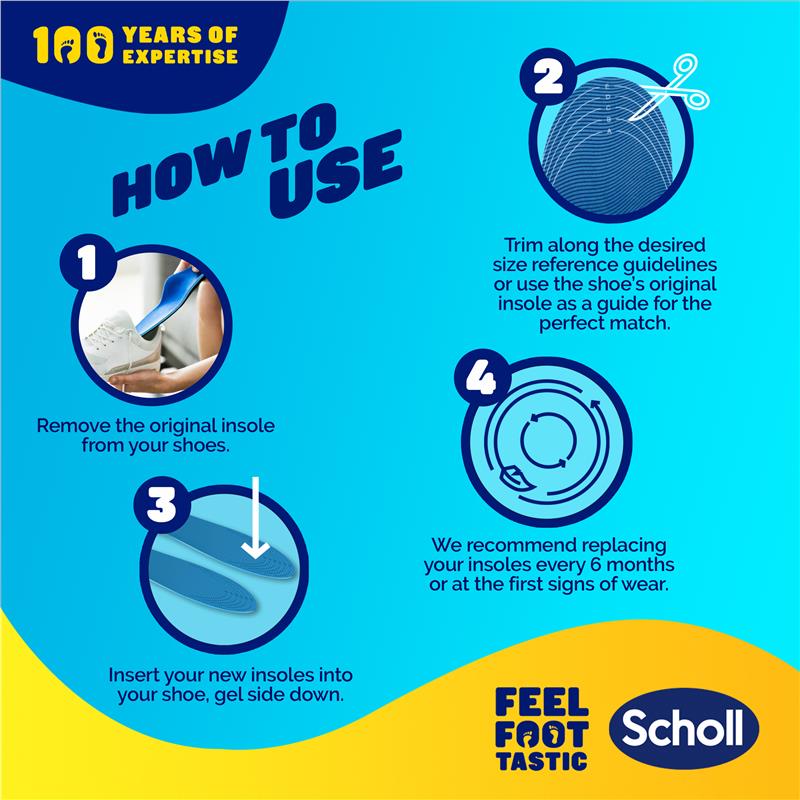 Scholl Gel Activ Insole Sport - Small