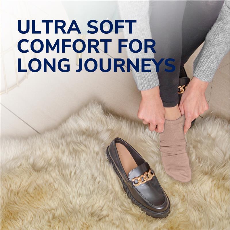 Dr Scholl's Travel and Compression Socks Natural Small - Comfort for Every Journey