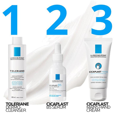 La Roche-Posay Cicaplast Hand Cream 50ml - Repair and Moisturize Dry Hands-Auzzi Store