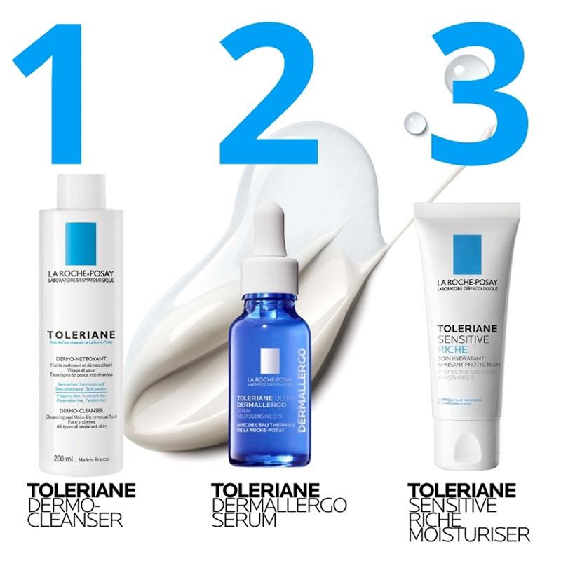 La Roche-Posay Toleriane Sensitive Riche Facial Moisturiser 40ml - Ultra-Hydrating Cream for Dry Skin-Auzzi Store