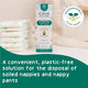 Gaia Natural Baby Biodegradable Nappy Bags 50 Pack - Eco-Friendly & Compostable – view 10 - Auzzistore