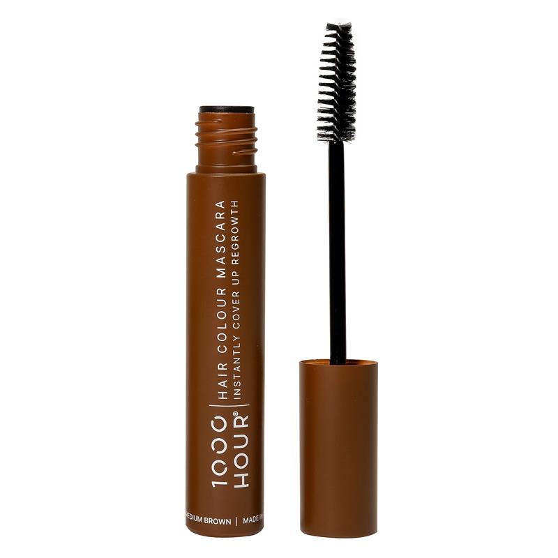 1000 Hour Hair Colour Mascara - Medium Brown 12g