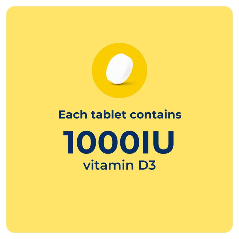 OsteVit-D Vitamin D3 & Calcium Chewable Tablets - 60 Count-Auzzi Store