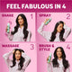 Batiste Blush Dry Shampoo 200ml - Flirty & Floral Fragrance – view 8 - Auzzistore