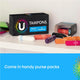 U by Kotex Regular Slim Tampons 32 Pack – Medium Flow Protection – view 10