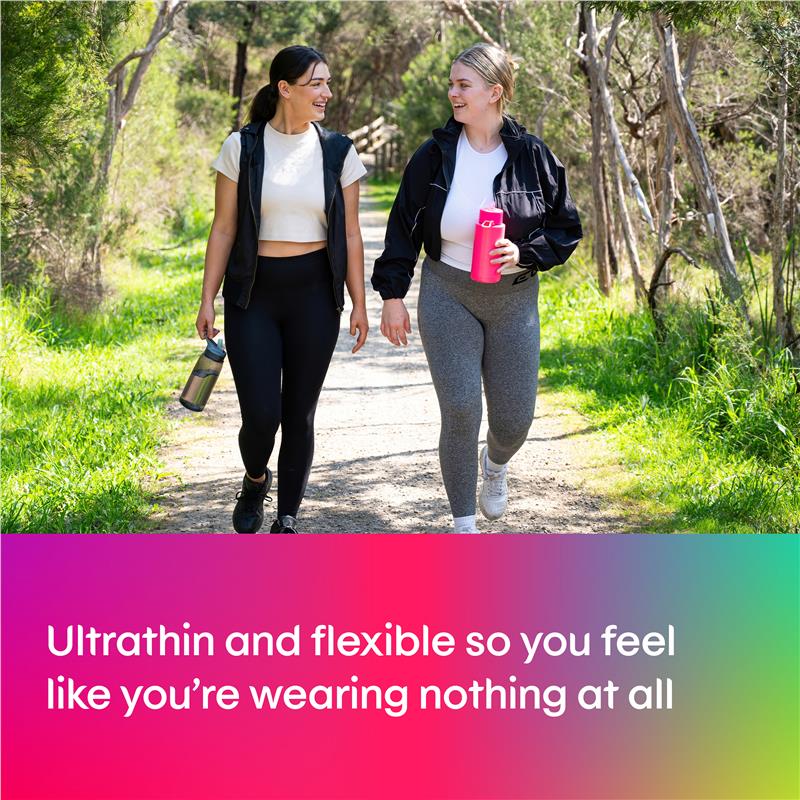 U by Kotex Ultrathin Super Pads with Wings, Rapid-Dry Core, 12-Pack