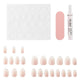 Glam By Manicare Ombre Medium Almond Press On Nails Fashion Kit - 24pc – view 9